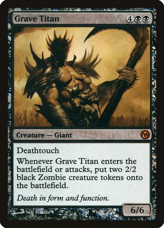 Grave Titan [Duels of the Planeswalkers 2011 Promos ] | Exor Games Summserside