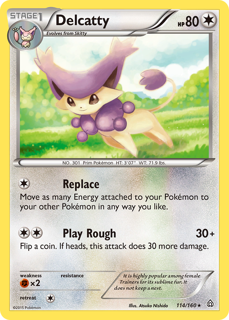 Delcatty (114/160) [XY: Primal Clash] | Exor Games Summserside