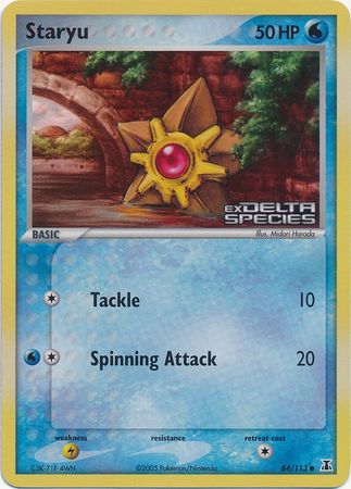 Staryu (84/113) (Stamped) [EX: Delta Species] | Exor Games Summserside