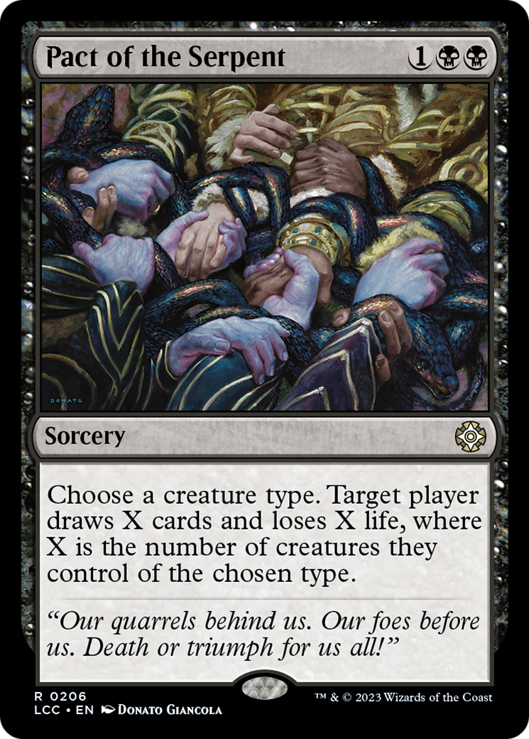 Pact of the Serpent [The Lost Caverns of Ixalan Commander] | Exor Games Summserside