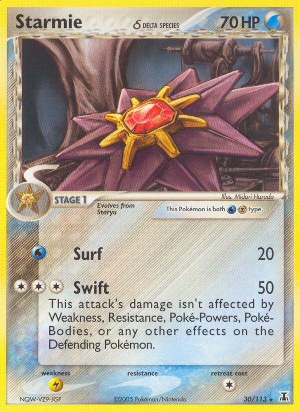 Starmie (30/113) (Delta Species) [EX: Delta Species] | Exor Games Summserside