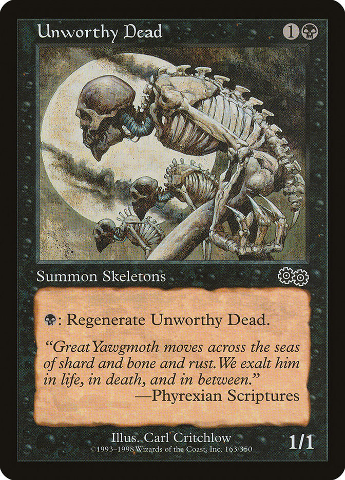 Unworthy Dead [Urza's Saga] | Exor Games Summserside