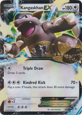 Kangaskhan EX (78/106) (Jumbo Card) [XY: Flashfire] | Exor Games Summserside