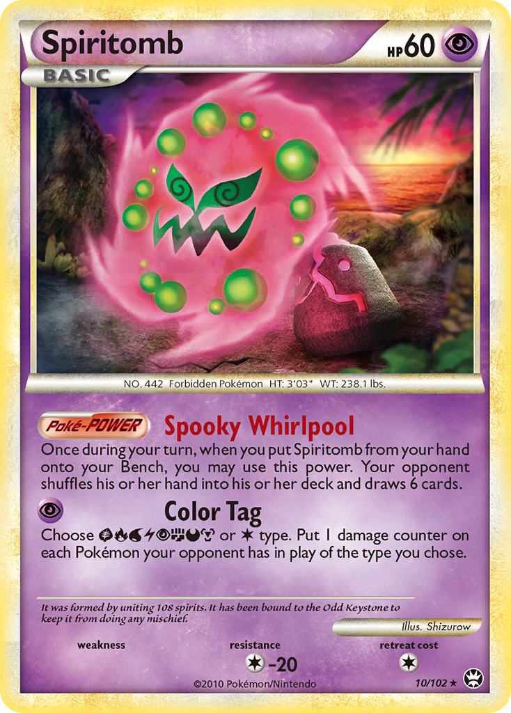 Spiritomb (10/102) [HeartGold & SoulSilver: Triumphant] | Exor Games Summserside