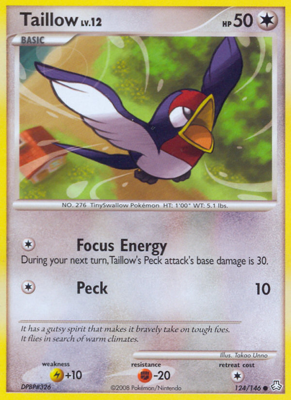 Taillow (124/146) [Diamond & Pearl: Legends Awakened] | Exor Games Summserside