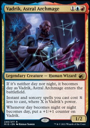 Vadrik, Astral Archmage (Promo Pack) [Innistrad: Midnight Hunt Promos] | Exor Games Summserside