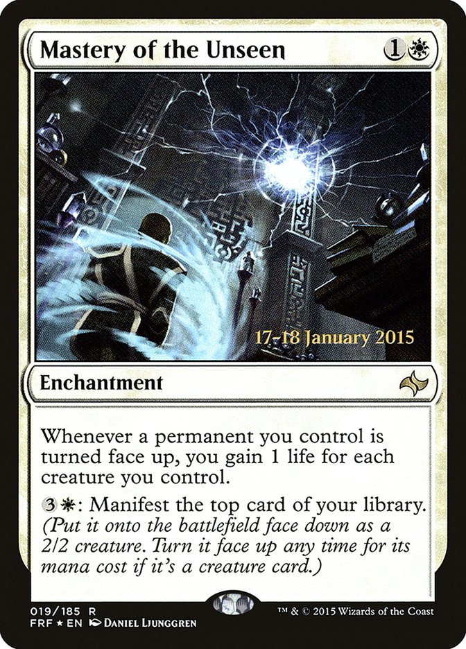 Mastery of the Unseen  [Fate Reforged Prerelease Promos] | Exor Games Summserside