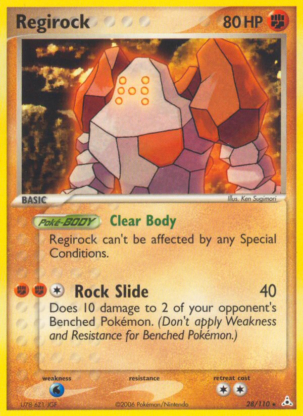 Regirock (28/110) [EX: Holon Phantoms] | Exor Games Summserside