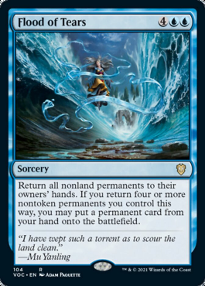 Flood of Tears [Innistrad: Crimson Vow Commander] | Exor Games Summserside