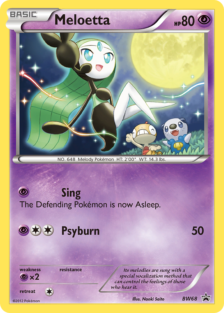 Meloetta (BW68) [Black & White: Black Star Promos] | Exor Games Summserside