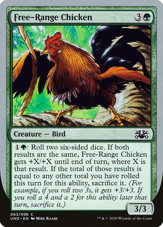 Free-Range Chicken [Unsanctioned] | Exor Games Summserside