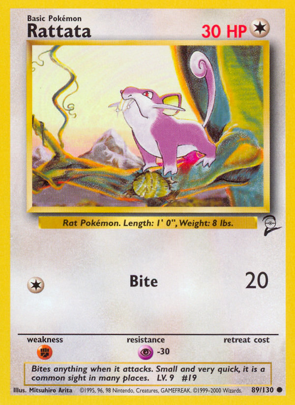 Rattata (89/130) [Base Set 2] | Exor Games Summserside