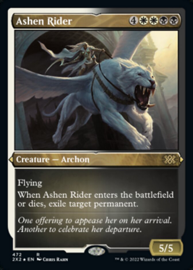 Ashen Rider (Foil Etched) [Double Masters 2022] | Exor Games Summserside