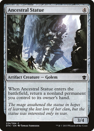 Ancestral Statue [Dragons of Tarkir] | Exor Games Summserside