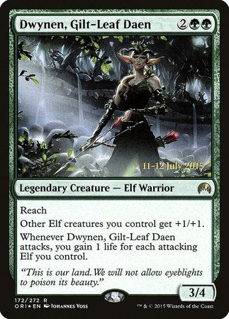 Dwynen, Gilt-Leaf Daen [Magic Origins Promos] | Exor Games Summserside