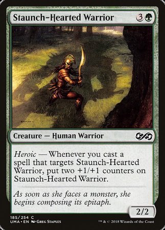 Staunch-Hearted Warrior [Ultimate Masters] | Exor Games Summserside