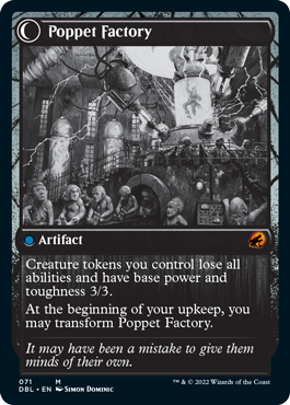 Poppet Stitcher // Poppet Factory [Innistrad: Double Feature] | Exor Games Summserside