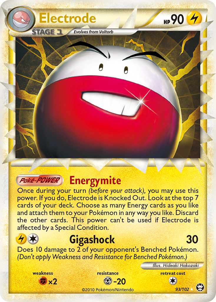 Electrode (93/102) [HeartGold & SoulSilver: Triumphant] | Exor Games Summserside