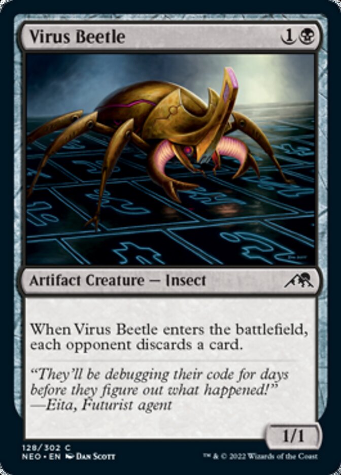 Virus Beetle [Kamigawa: Neon Dynasty] | Exor Games Summserside