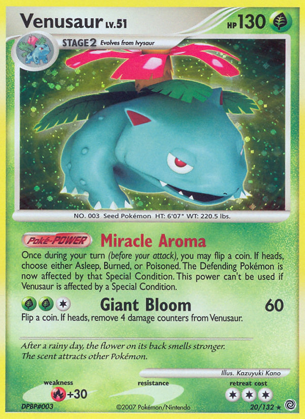 Venusaur (20/132) [Diamond & Pearl: Secret Wonders] | Exor Games Summserside