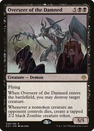 Overseer of the Damned [Archenemy: Nicol Bolas] | Exor Games Summserside