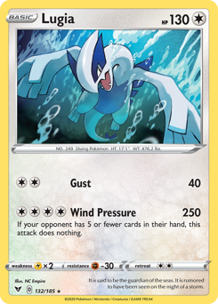 Lugia (132/185) [Sword & Shield: Vivid Voltage] | Exor Games Summserside