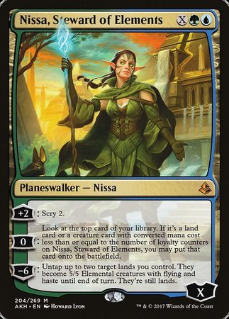 Nissa, Steward of Elements [Amonkhet] | Exor Games Summserside