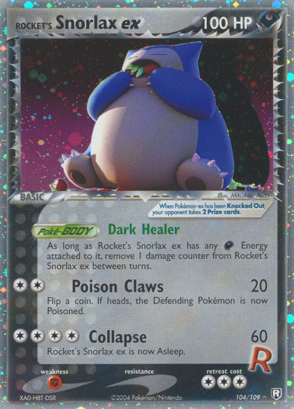 Rocket's Snorlax ex (104/109) [EX: Team Rocket Returns] | Exor Games Summserside