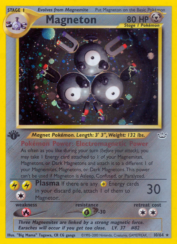 Magneton (10/64) [Neo Revelation 1st Edition] | Exor Games Summserside