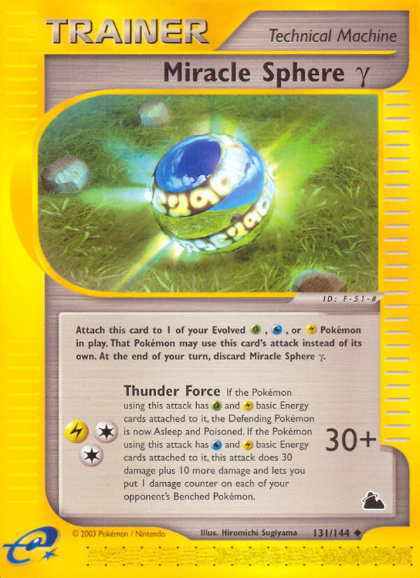 Miracle Sphere Gamma (131/144) [Skyridge] | Exor Games Summserside