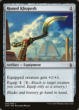 Honed Khopesh [Amonkhet] | Exor Games Summserside
