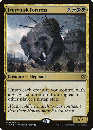 Ivorytusk Fortress [Khans of Tarkir Promos] | Exor Games Summserside