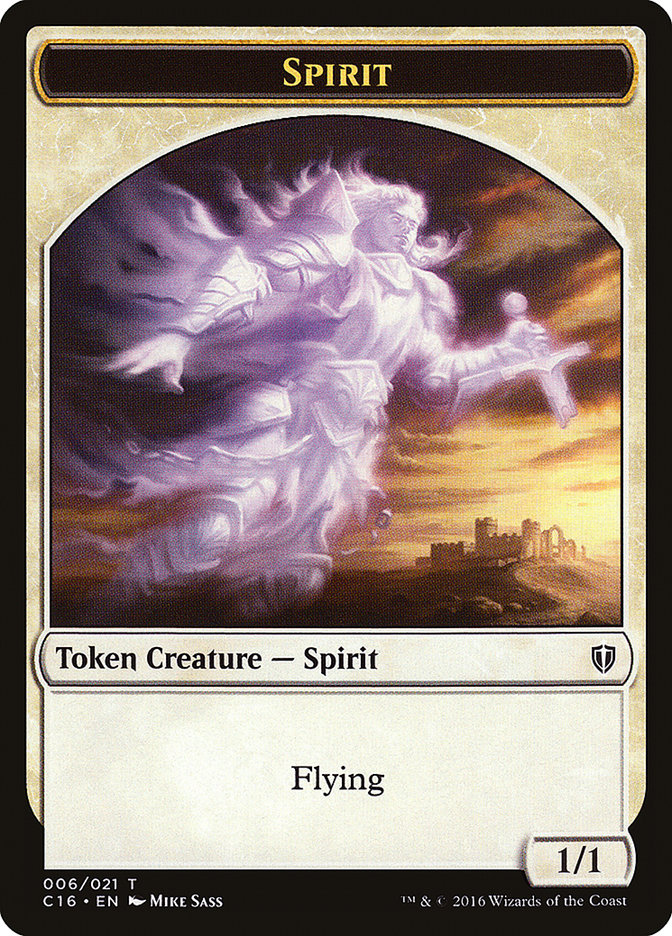 Spirit (006/021) [Commander 2016 Tokens] | Exor Games Summserside