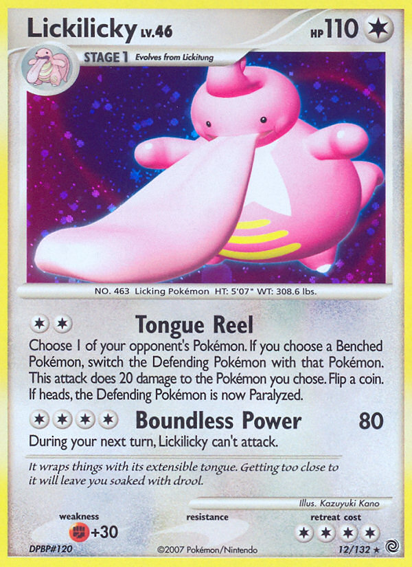 Lickilicky (12/132) [Diamond & Pearl: Secret Wonders] | Exor Games Summserside