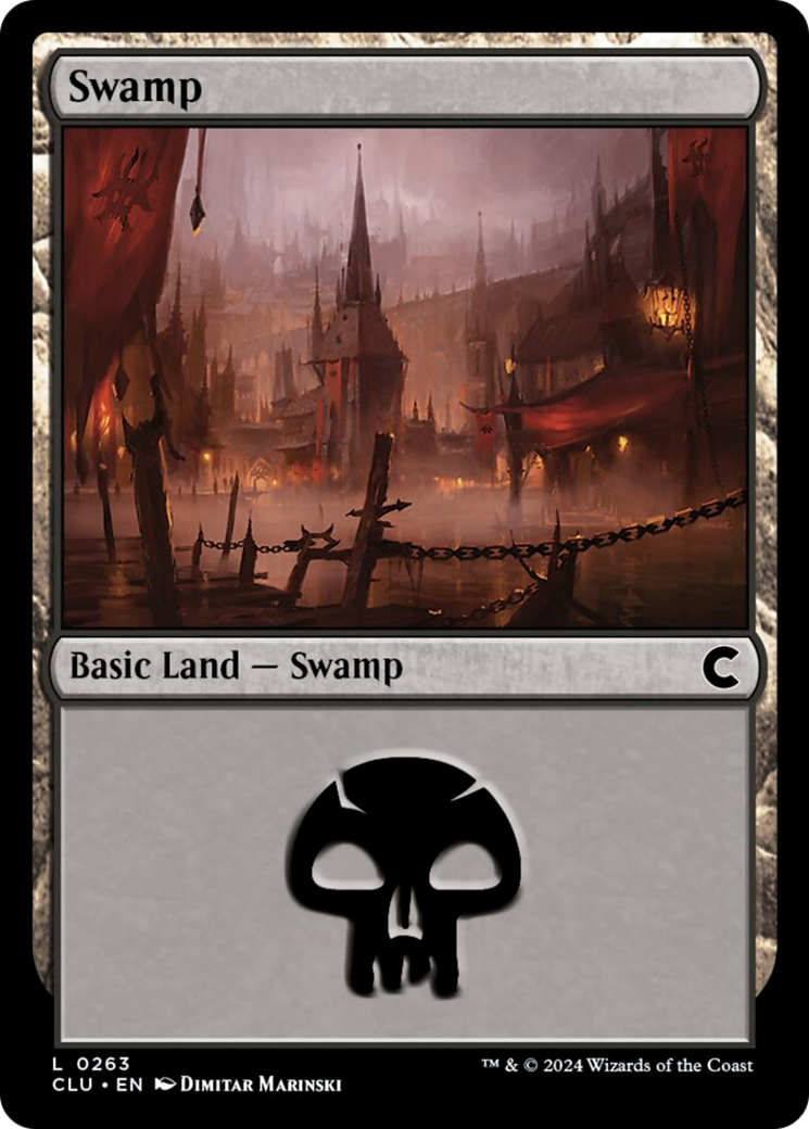 Swamp (0263) [Ravnica: Clue Edition] | Exor Games Summserside