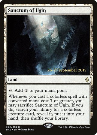 Sanctum of Ugin [Battle for Zendikar Promos] | Exor Games Summserside