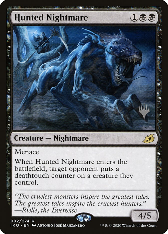 Hunted Nightmare (Promo Pack) [Ikoria: Lair of Behemoths Promos] | Exor Games Summserside