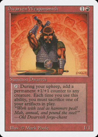 Dwarven Weaponsmith [Revised Edition] | Exor Games Summserside