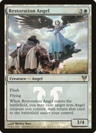 Restoration Angel [Avacyn Restored Promos] | Exor Games Summserside