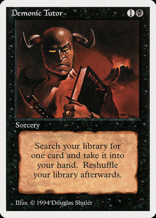 Demonic Tutor [Summer Magic / Edgar] | Exor Games Summserside