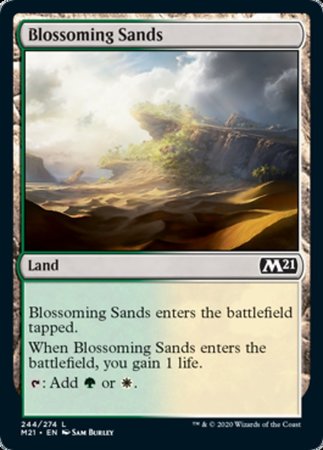 Blossoming Sands [Core Set 2021] | Exor Games Summserside