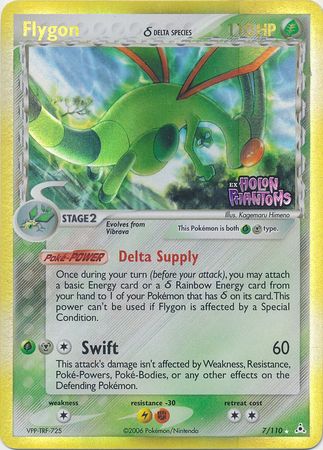 Flygon (7/110) (Delta Species) (Stamped) [EX: Holon Phantoms] | Exor Games Summserside