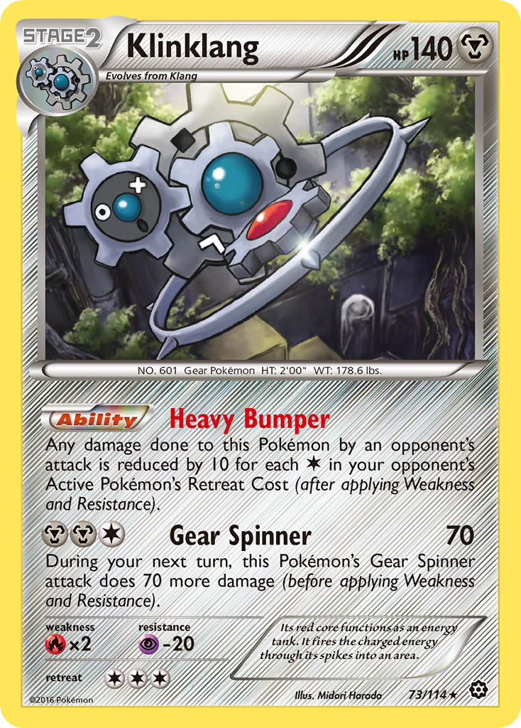 Klinklang (73/114) [XY: Steam Siege] | Exor Games Summserside