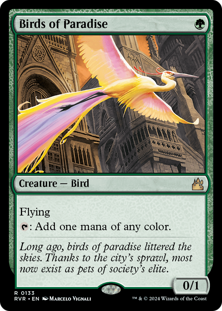 Birds of Paradise [Ravnica Remastered] | Exor Games Summserside