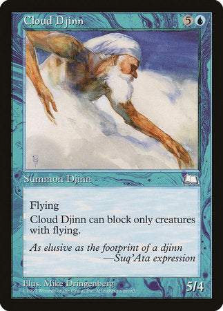 Cloud Djinn [Weatherlight] | Exor Games Summserside