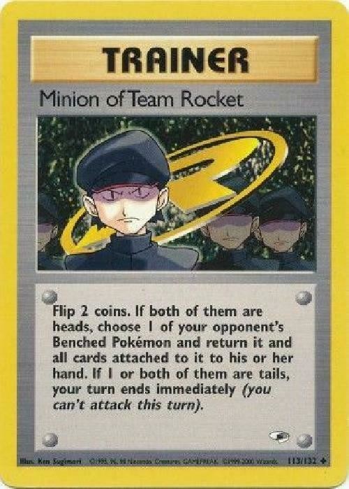 Minion of Team Rocket (113/132) [Gym Heroes Unlimited] | Exor Games Summserside