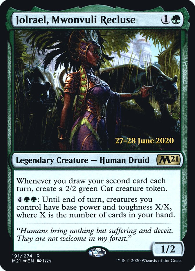 Jolrael, Mwonvuli Recluse  [Core Set 2021 Prerelease Promos] | Exor Games Summserside