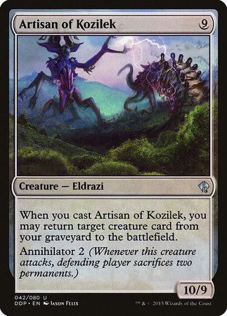 Artisan of Kozilek [Duel Decks: Zendikar vs. Eldrazi] | Exor Games Summserside