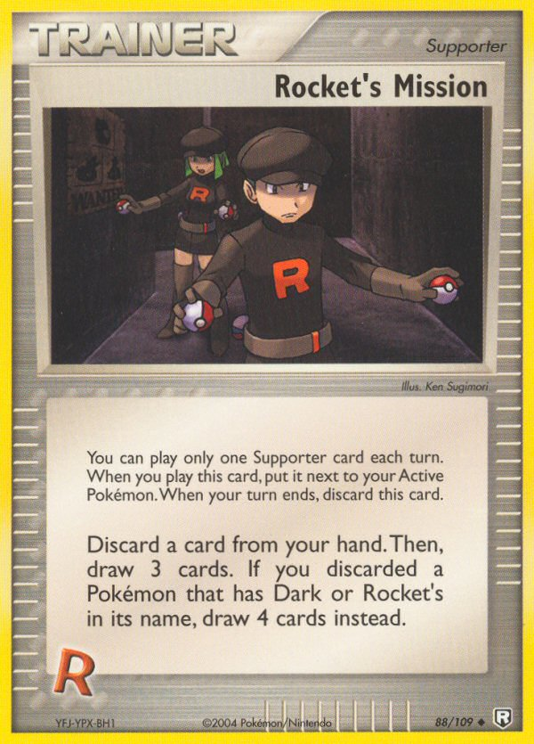 Rocket's Mission (88/109) [EX: Team Rocket Returns] | Exor Games Summserside