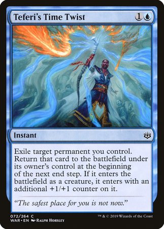 Teferi's Time Twist [War of the Spark] | Exor Games Summserside